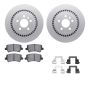 Dynamic Friction 4512-27120 Rotor Kit