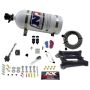 Nitrous Express 40041-10 4150 HITMAN PLUS 4-BBL (50-100-150-200HP) WITH 10LB BOTTLE