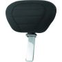 Mustang Motorcycle 79012 Mustang 08-21 Harley Electra Glide Std, Rd Glide ,Rd King, Str Glide Driver Backrest Deluxe - Black