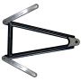 TRIPLE X RACE COMPONENTS TXR600-SU-0002-BLK Jacobs Ladder 10-1/4in w/Straps Black Mini Spri