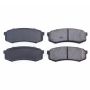 PowerStop 16-606 PowerStop - Z16 Low-Dust Ceramic Brake Pads