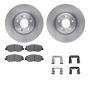 Dynamic Friction 6512-03291 Rotor Kit