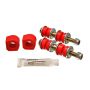 Energy Suspension 84-87 Honda Civic/CRX Red 16mm Front Sway Bar Bushings (Sway Bar link bushings and