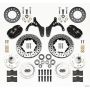 Wilwood 140-12458-D Forged Dynalite Front Kit 11.00in Drilled 59-64 Chevy Impala / 63-64 Corvette