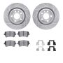 Dynamic Friction 7612-73029 Rotor Kit