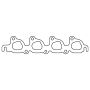Cometic Gasket C4645 Cometic Ford 2.0L Zetec-E/R Exhaust Manifold Gasket