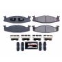PowerStop Z23-632 PowerStop - Z23 Daily Driver Carbon-Fiber Ceramic Brake Pads with Hardware Kit