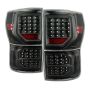 SPYDER 9034466 Xtune Toyota Tundra 07-13 LED Tail Lights Black ALT-JH-TTU07-LED-G2-BK