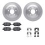 Dynamic Friction 6512-58121 Rotor Kit