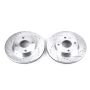PowerStop AR8161XPR PowerStop Evolution Performance Drilled, Slotted & Plated Brake Rotor Pair