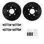 Dynamic Friction 8512-42015 Rotor Kit