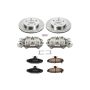 PowerStop KCOE1531 OE Stock Replacement Low-Dust Ceramic Brake Pad, Rotor and Caliper Kit
