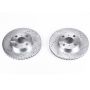 PowerStop JBR1110XPR PowerStop Evolution Performance Drilled, Slotted & Plated Brake Rotor Pair