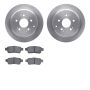 Dynamic Friction 6502-59390 Rotor Kit