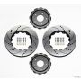 Wilwood 140-12496-D Hat/Rotor Kit Front Drilled 06-Up Corvette C6-Z06 (2pc Hat/Rtr)