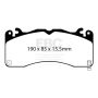 EBC Brakes UD1792 Ultimax OEM Replacement Brake Pads