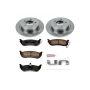 PowerStop KOE3020 OE Stock Replacement Low-Dust Ceramic Brake Pad and Rotor Kit