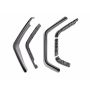 Rugged Ridge 11640.56 07-18 Jeep Wrangler JK 2-Door+4-Door Unlimited Max Terrain Fender Flare Front+Rear Set