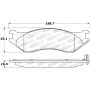 Stoptech 308.07020 Street Brake Pads