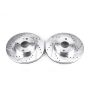PowerStop JBR579XPR PowerStop Evolution Performance Drilled, Slotted & Plated Brake Rotor Pair