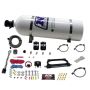 Nitrous Express 20949-15 GT500 NITROUS PLATE SYSTEM (50-250HP) WITH 15LB BOTTLE