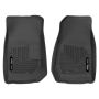 Husky Liners 2007-2014 Jeep Wrangler (2Dr/4Dr Unlimited) X-Act Contour Black Front Floor Liners