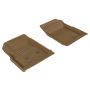 3D MAXpider 2015-2020 Chevrolet/GMC Colorado/Canyon Crew Cab Kagu 1st Row Floormat - Tan