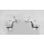 Remus 206715 0500LR 2015 Ford Mustang Coupe/Cabrio 2.3L Ecoboost Axle Back Exhaust (Tail Pipes Req)