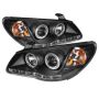 SPYDER 5070241 Projector Headlights - LED Halo - DRL - Black