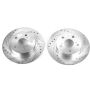 PowerStop JBR1540XPR PowerStop Evolution Performance Drilled, Slotted & Plated Brake Rotor Pair
