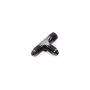AEROQUIP AERFCM5714 Male Run Tee Alum Black