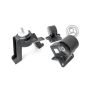 Innovative 00-05 Toyota MR2 Spyder 1ZZ Black Steel Mounts 85A Bushings (No Front Mount)