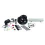 Air Lift Performance 3H (3/8 Air Line 4 Gal 5-Port  Raw Aluminum Tank VIAIR 444C Comp)