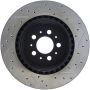 Stoptech 127.39036R Slotted & Drilled Sport Brake Rotor