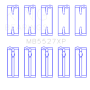 King Engine Bearings MB5527XPSTDX King Toyota 4AGE/4AGZE 16V 1.6L (Size STDX) Performance Main Bearing Set