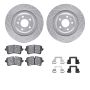 Dynamic Friction 7612-73057 Rotor Kit