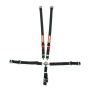 RACEQUIP RQP739009 5pt Harness Set Camlock Jr Black