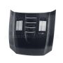 Anderson Composites AC-HD1011FDMU-SS 10-14 Ford Mustang/Shelby GT500 and 2013-2014 GT/V6 Type-SS Hood