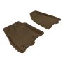 3D MAXpider 2011-2012 Toyota Sienna Kagu 1st Row Floormat - Tan