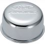 FORD FRD302-200 Chrome Steel Breather W/Ford Racing Logo