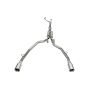 Corsa 21-22 Dodge Ram TRX Crew Cab Xtreme Catback Exhaust Dual Rear Satin Tip