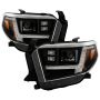 SPYDER 5088727 High-Power LED Module (High Beam And Low Beam) Equipped Headlights - Black