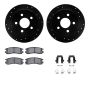 Dynamic Friction 8612-52001 Rotor Kit
