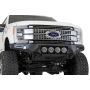 Addictive Desert Designs F160014110103 17-20 Ford Super Duty Bomber Front Bumper w/ Mounts For 4 Rigid 360 6in