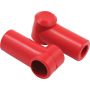QUICKCAR RACING PRODUCTS QRP57-601 Boot Battery Disconnect Red Pair