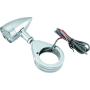 Bikers Choice 482422 Chrome Mini LED Turn Signals W/ 41 MM Clamp Universal Custom Pr