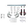 QA1 DM501-12110 Pro Rear Weld-In Coil-Over System - MOD Series - 12in x 110lbs/in - 3in Tube - Aluminum