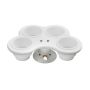 SeaSucker MC5320 4-Cup Holder Horizontal Mount