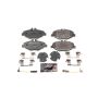 PowerStop ESP1873 EuroStop ECE-R90 Certified Brake Pad Set