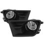 SPYDER 5083029 Fog Light with Universal Switch - Clear